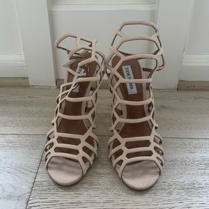 Steve Madden Nude Heeled Sandals